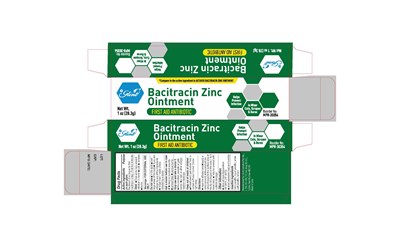 Drug Facts (Bacitracin Zinc 1 Oz Tube Box)